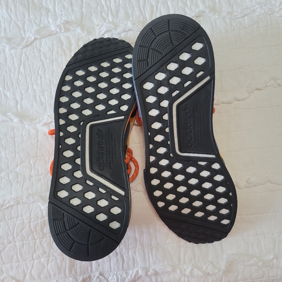 Adidas Pharrell x NMD Human Race Kicks 10.5 NWT Animal Print Pulse Amber Leopard - Picture 8 of 12